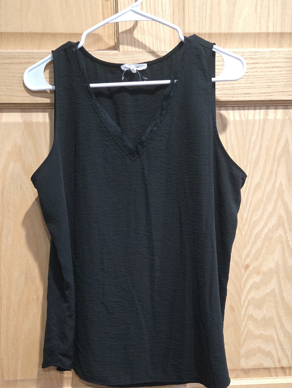 Maurices Tank Top Lace Trim L